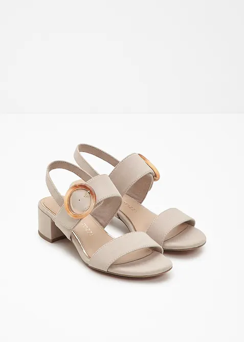 Sandály na podpatku značky Marco Tozzi, Marco Tozzi