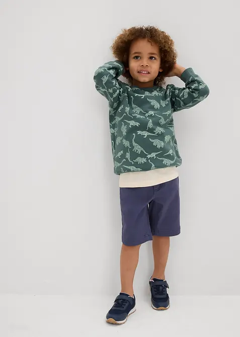 Strečové bermudy, Regular Fit, bonprix