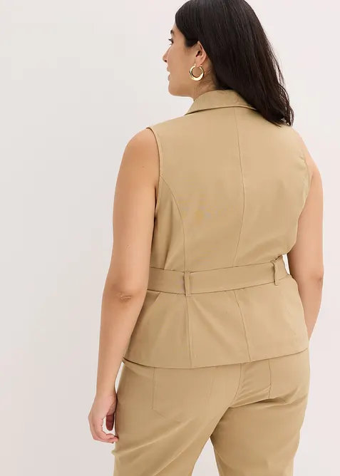 Vesta s páskem, bonprix