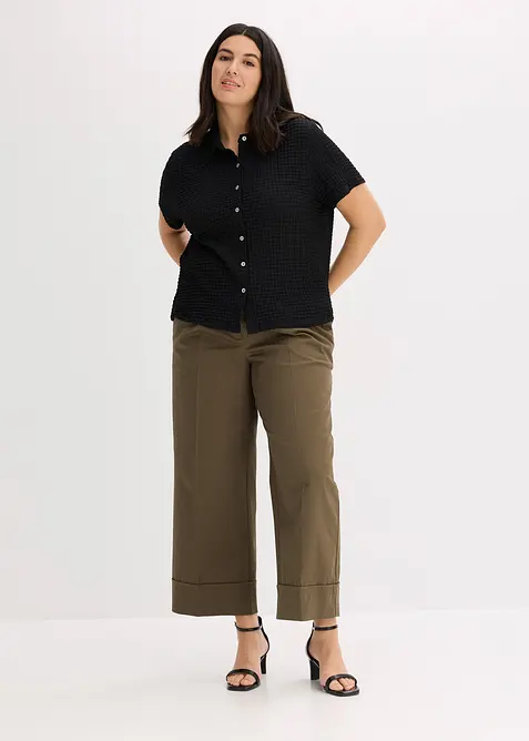 Úpletová halenka se strukturou, bonprix