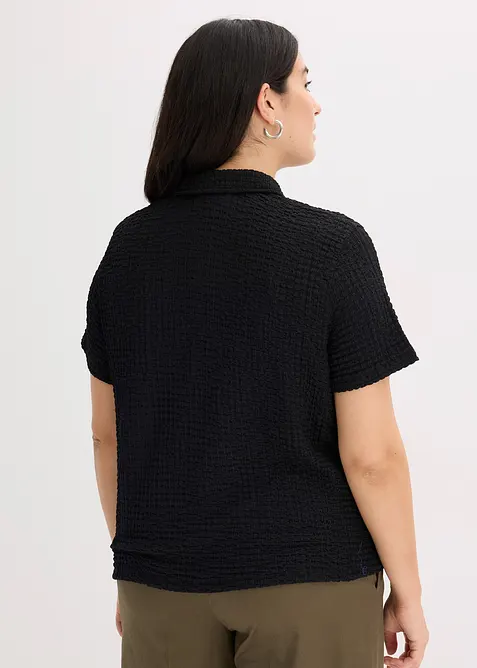 Úpletová halenka se strukturou, bonprix