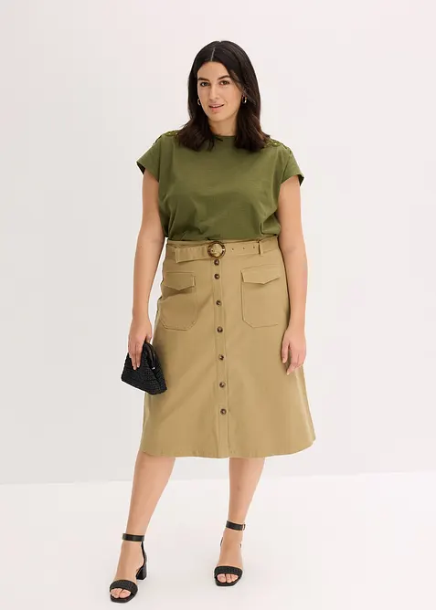 Keprová sukně, bonprix