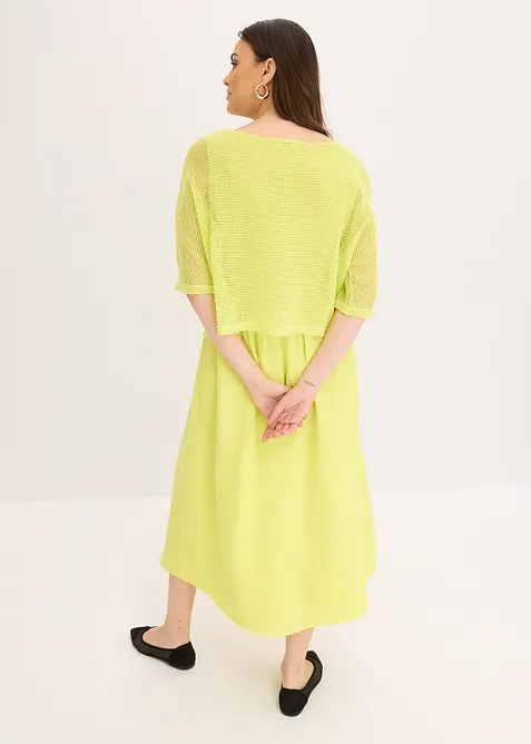 Šaty se vzhledem 2 v 1, bonprix