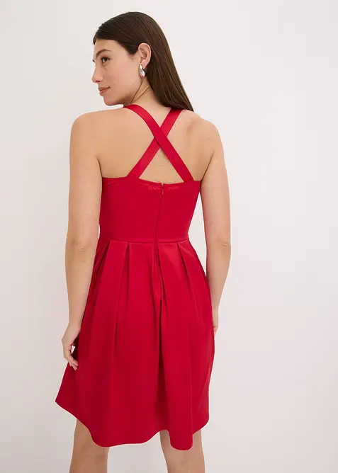 Minišaty z lesklého saténu, bonprix