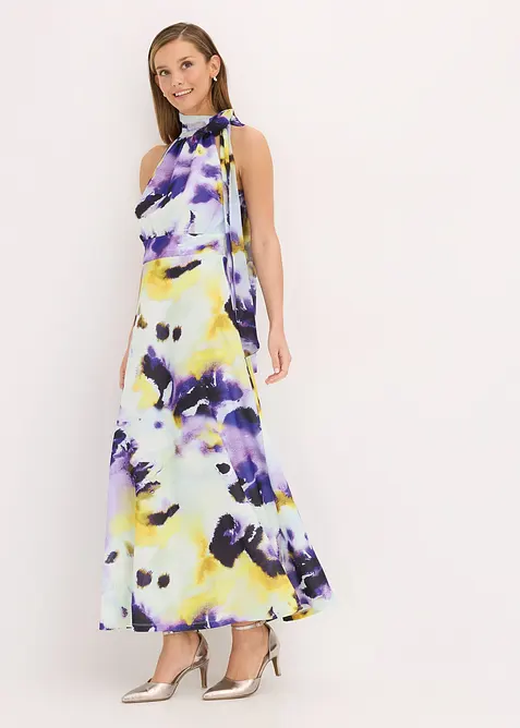 Maxi šaty z pevného materiálu scuba, bonprix