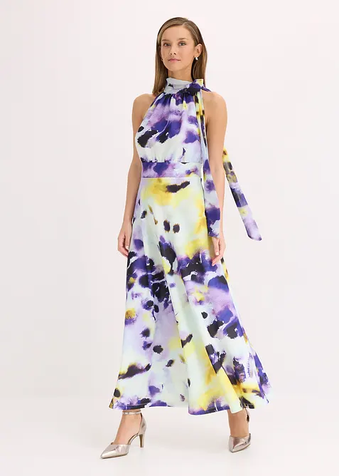 Maxi šaty z pevného materiálu scuba, bonprix