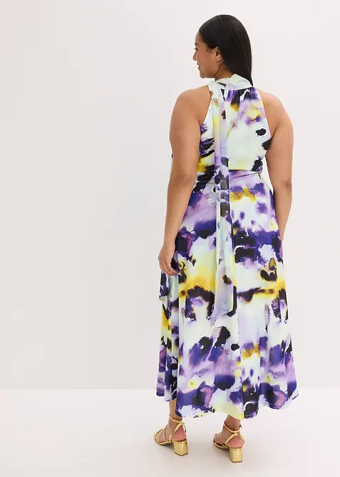 Maxi šaty z pevného materiálu scuba, bonprix