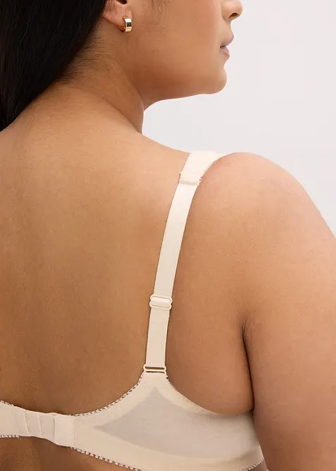 Nevyztužen&aacute; hladk&aacute; podprsenka bez kostic, s organickou bavlnou (2 ks v balen&iacute;), bonprix