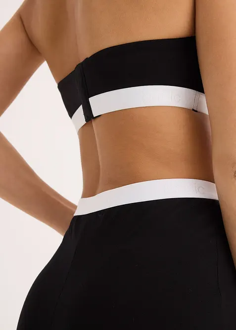 Bandeau podprsenka s organickou bavlnou (2 ks v balen&iacute;), bonprix