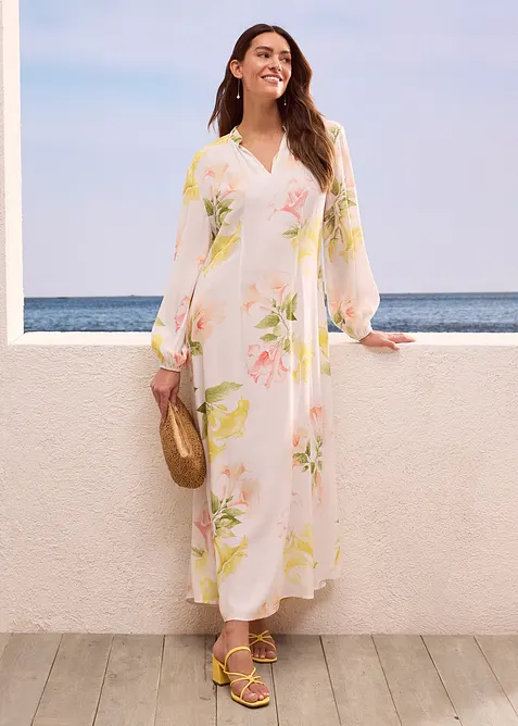 Splývavé tunikové šaty, bonprix