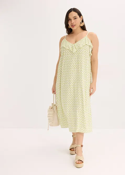 Midi &scaron;aty s r&yacute;&scaron;kem, bonprix