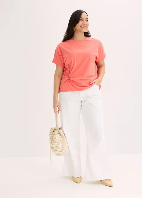 Tričko s ozdobným uzlem, bonprix