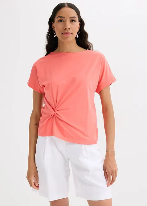 Tričko s ozdobným uzlem, bonprix