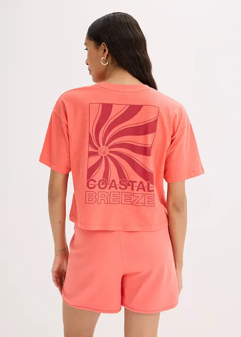 Oversize tričko z čisté organické bavlny, bonprix