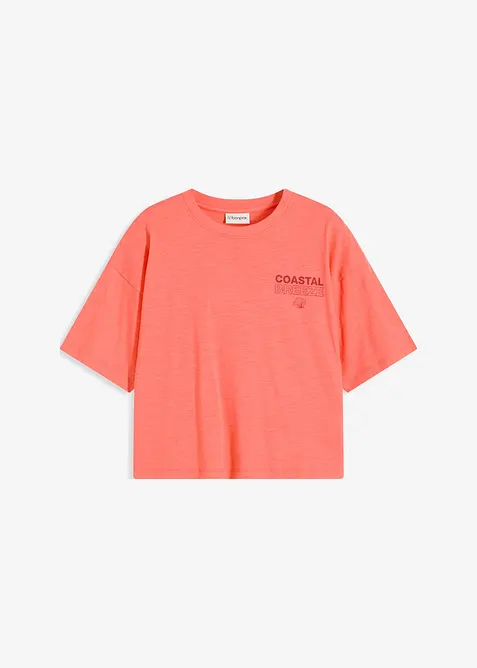 Oversize tričko z čisté organické bavlny, bonprix