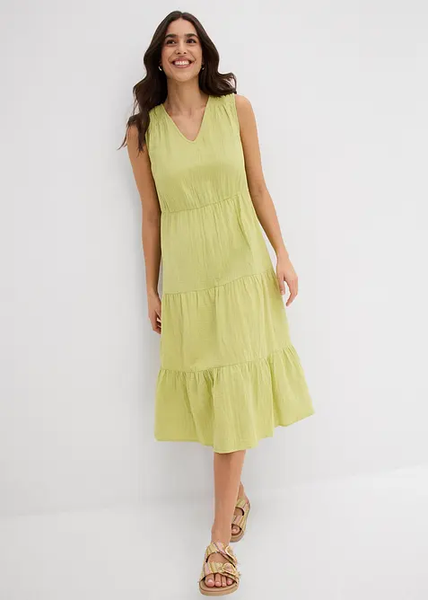 Šaty z měkkého mušelínu, bonprix