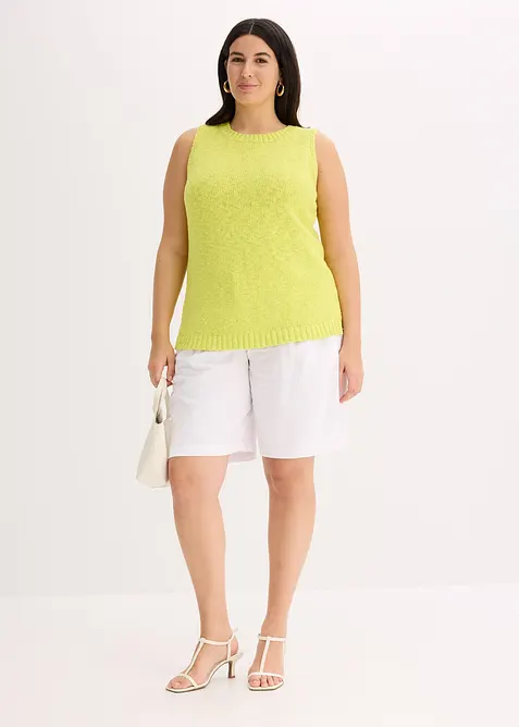 Šortky z lehké lněné směsi, bonprix