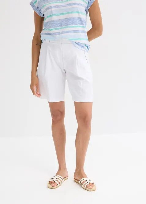 Šortky z lehké lněné směsi, bonprix