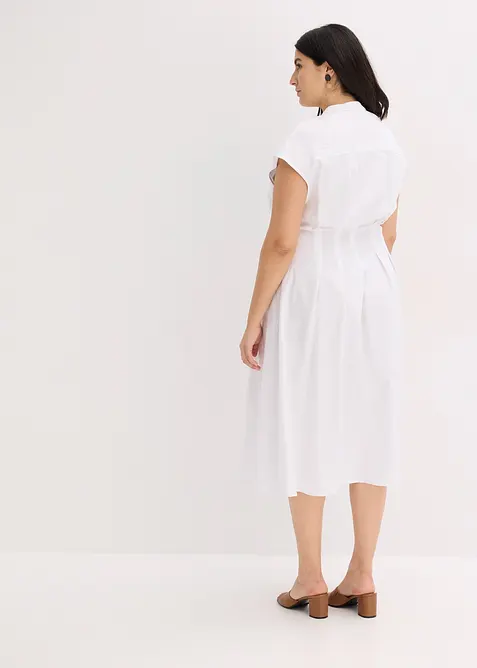 Midi &scaron;aty z lehk&eacute; lněn&eacute; směsi, bonprix