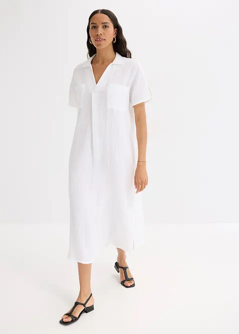 Kaftanov&eacute; &scaron;aty z měkk&eacute;ho mu&scaron;el&iacute;nu, bonprix