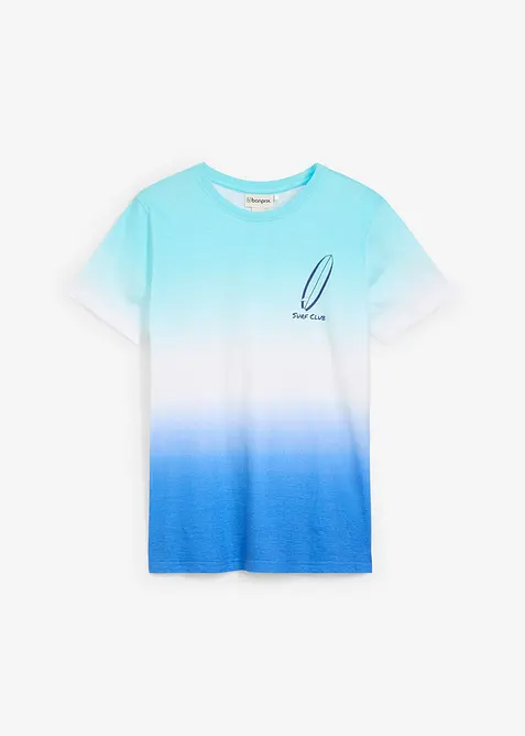 Tričko s přechodem barev, z organické bavlny, bonprix