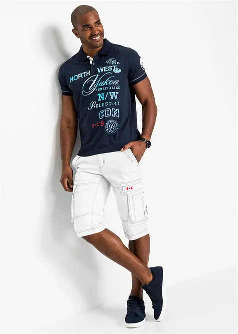 Žerzejové pólo tričko, krátký rukáv, bonprix