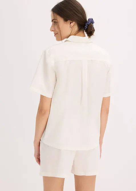 Krátké pyžamo z čistě bavlněné tkaniny, bonprix