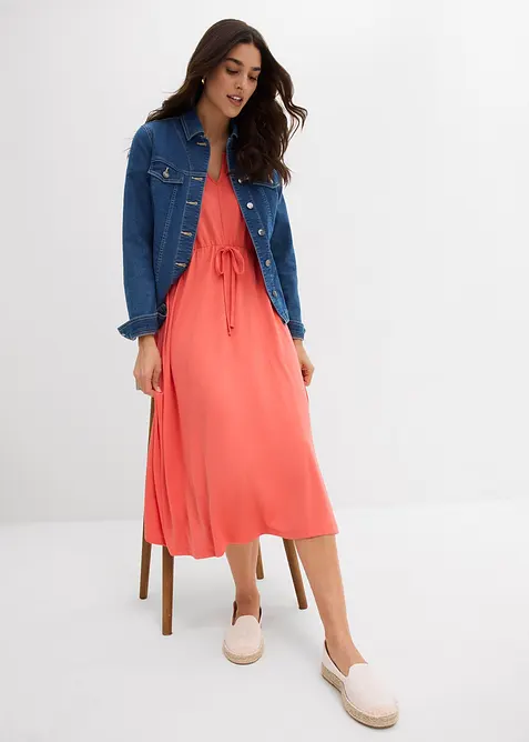 Žerzejov&eacute; &scaron;aty ze spl&yacute;vav&eacute; směsi s visk&oacute;zou, bonprix