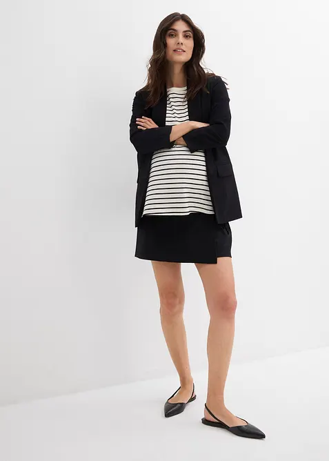 Těhotenská sukně s kalhotami z organické bavlny, bonprix