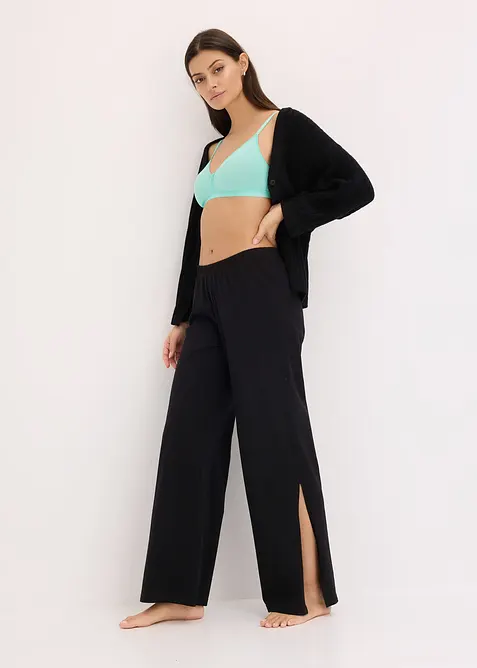 Podprsenka bez kostic, s organickou bavlnou (3 ks v balen&iacute;), bonprix