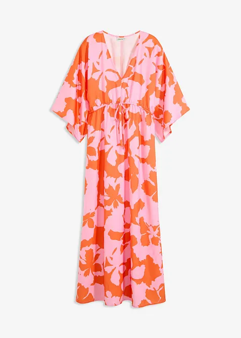 Maxi šaty ze splývavého saténu, bonprix