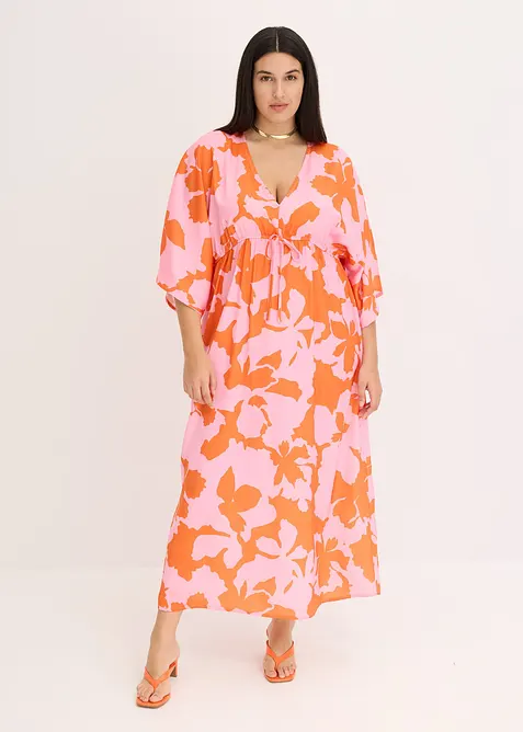 Maxi &scaron;aty ze spl&yacute;vav&eacute;ho sat&eacute;nu, bonprix