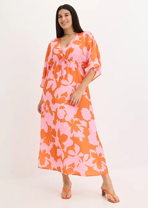 Maxi &scaron;aty ze spl&yacute;vav&eacute;ho sat&eacute;nu, bonprix