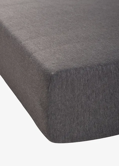 Napínací prostěradlo ve lněném vzhledu, bonprix