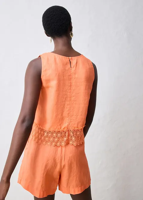 Top z čistého lnu, bonprix