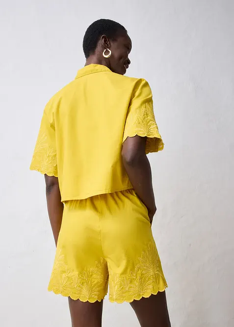 Zkr&aacute;cen&aacute; ko&scaron;ilov&aacute; halenka s pod&iacute;lem hedv&aacute;b&iacute;, bonprix