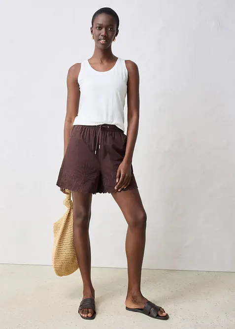 Tílko s podílem hedvábí, bonprix