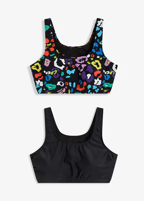 Bikinový podprsenkový top (2 ks v balení), bonprix