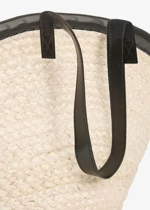 Velká slaměná kabelka, bonprix