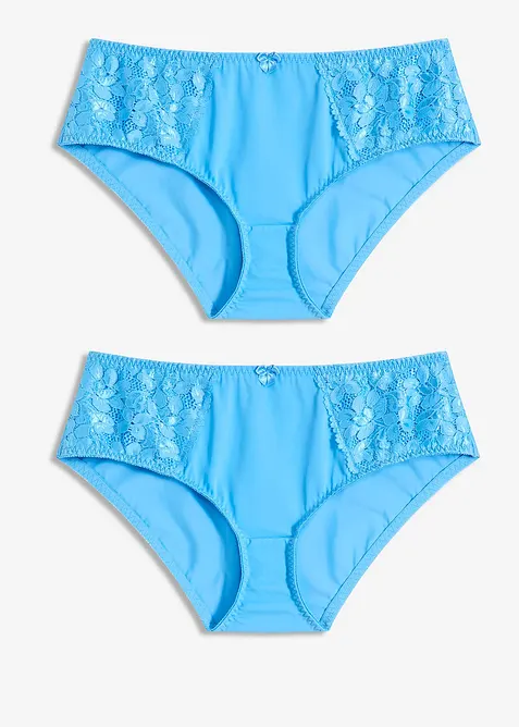 Maxikalhotky s jemnou krajkou (2 ks v balení), bonprix