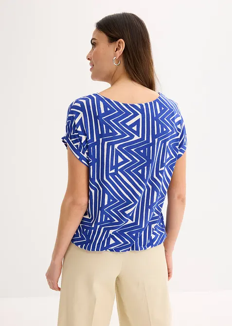 Oversize tričko ze splývavé viskózové směsi, bonprix