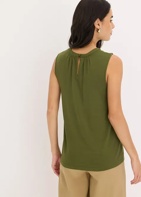 Halenkov&yacute; top ze žerzeje, bonprix