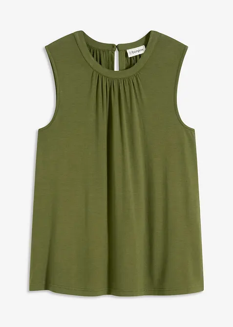 Halenkov&yacute; top ze žerzeje, bonprix