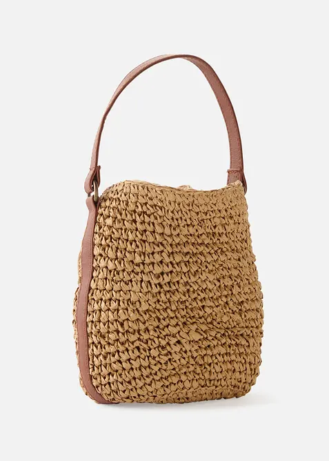 Slaměná vaková kabelka, bonprix