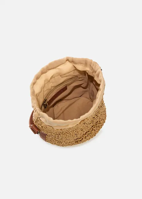 Slaměná vaková kabelka, bonprix