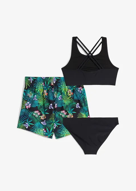 Bikiny a spodní díl (3dílná souprava), bonprix