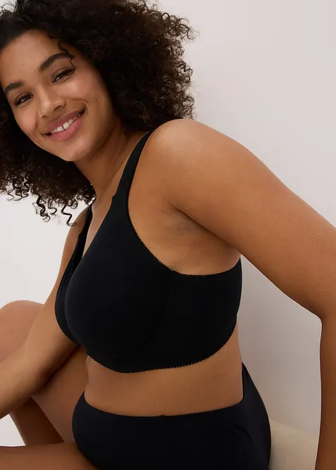 Zmen&scaron;ovac&iacute;, hladk&aacute; podprsenka s kosticemi, s organickou bavlnou (2 ks v balen&iacute;), bonprix