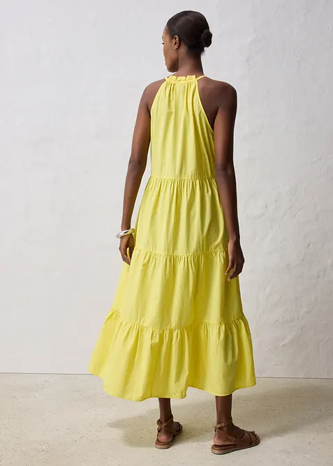 Šaty s podílem hedvábí, bonprix