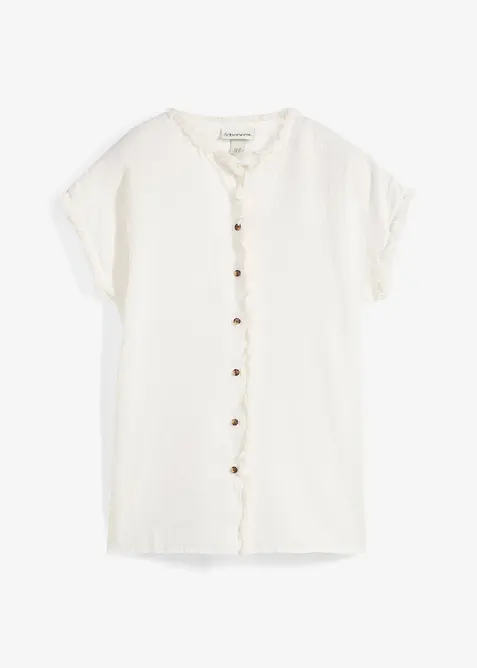 Tuniková halenka z čistého lnu, bonprix