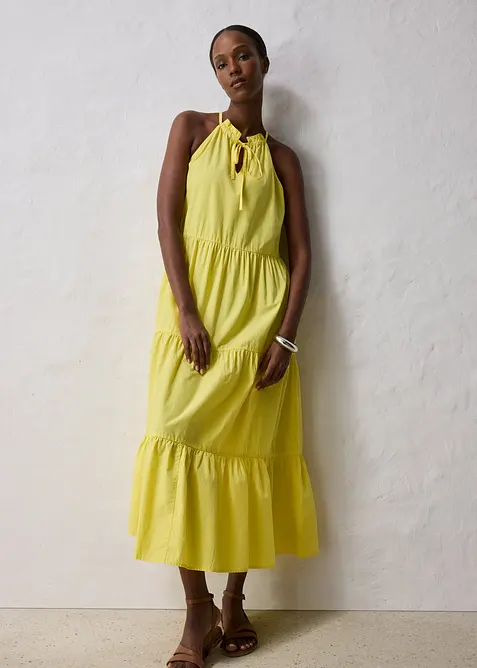 Šaty s podílem hedvábí, bonprix